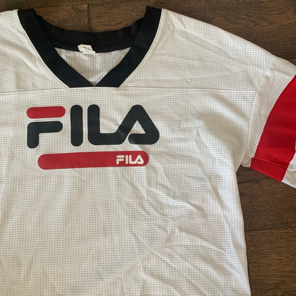FILA cropped jersey